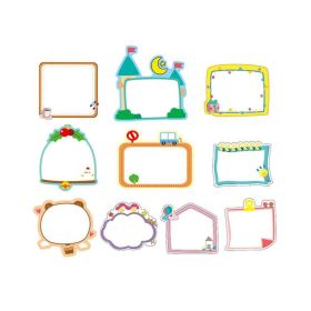 10 Pcs Cute Paper Picture Frame Stickers Baby Growth Record Album Sticker for DIY Journal Scrapbooking Supplies