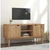 TV Cabinet OTTA 44.7"x16.9"x22.4" Solid Wood Pine