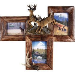 Picture Frame 3 Picture, Deer, Firwood