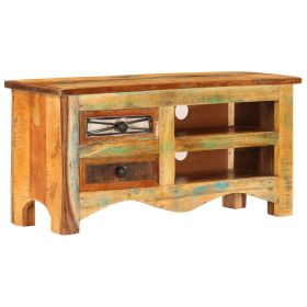 TV Cabinet 31.5"x11.8"x15.7" Solid Reclaimed Wood