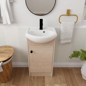 Freestanding 18 Inch Bathroom Vanity