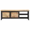 TV Cabinet 47.2"x11.8"x15.7" Solid Mango Wood