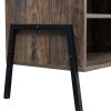 TV cabinet wooden TV console media cabinet with storage space