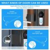 Anti-Theft Video Doorbell Mount Door Camera Holder for Apartment Home Office Renters