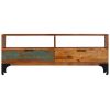 TV Cabinet 46.5"x13.8"x17.7" Solid Reclaimed Wood