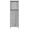 Bathroom Cabinet Gray Sonoma 11.8"x11.8"x37.4" Engineered Wood