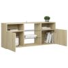 TV Cabinet with LED Lights Sonoma Oak 47.2"x11.8"x19.7"