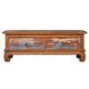 TV Cabinet 43.3"x13.8"x15.7" Reclaimed Teak Wood