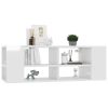 Wall-Mounted TV Cabinet High Gloss White 40.2"x13.8"x13.8" Engineered Wood