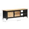 TV Cabinet 47.2"x11.8"x15.7" Solid Mango Wood