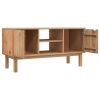 TV Cabinet OTTA 44.7"x16.9"x22.4" Solid Wood Pine