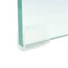 TV Stand / Monitor Riser Glass Clear 23.6"x9.8"x4.3"