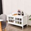 50 Inch Modern Wood Large TV Stand Entertainment Center for TV