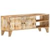 TV Cabinet 43.3"x11.8"x15.7" Solid Wood Mango