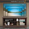 58 Inch Wooden Entertainment Media Center TV Stand