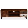 TV Cabinet Solid Sheesham Wood 47.2"x11.8"x15.7"