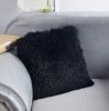 "Decorative" Shaggy Pillow (18-in x 18-in)